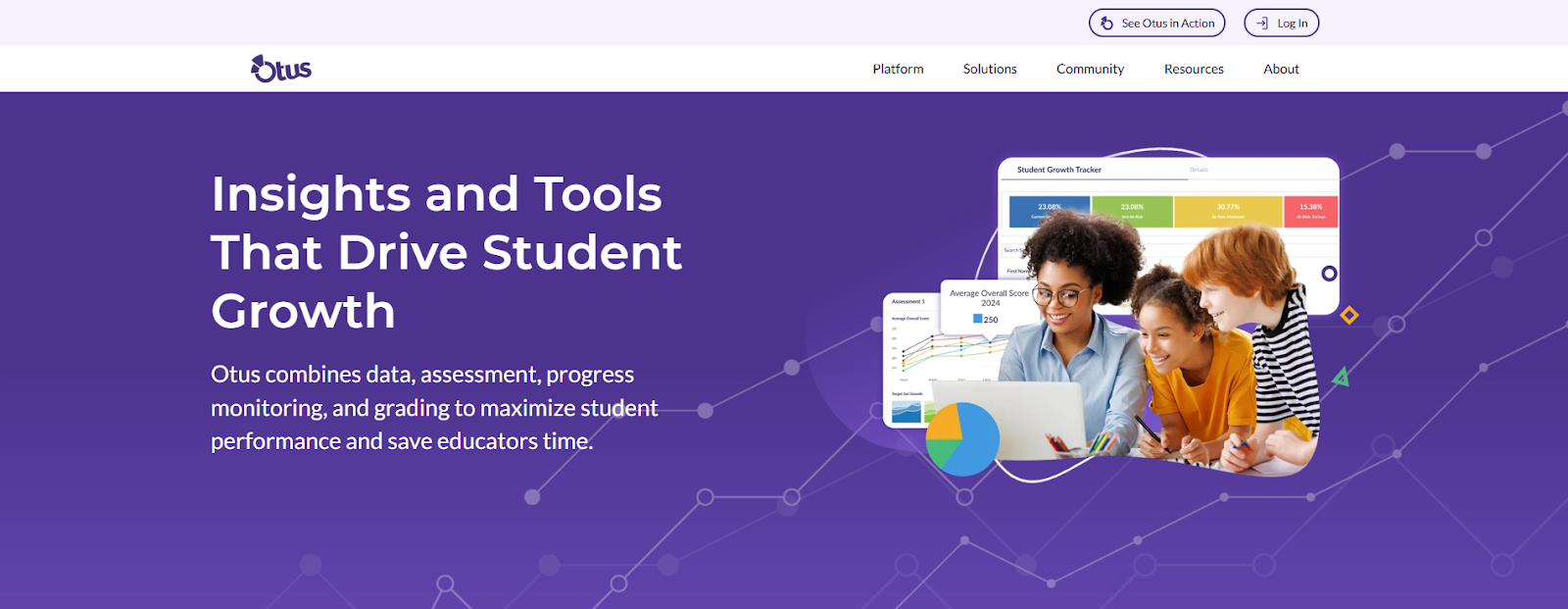 Otus makes it to the list of the 10 best K-12 LMS for its time-saving learning features