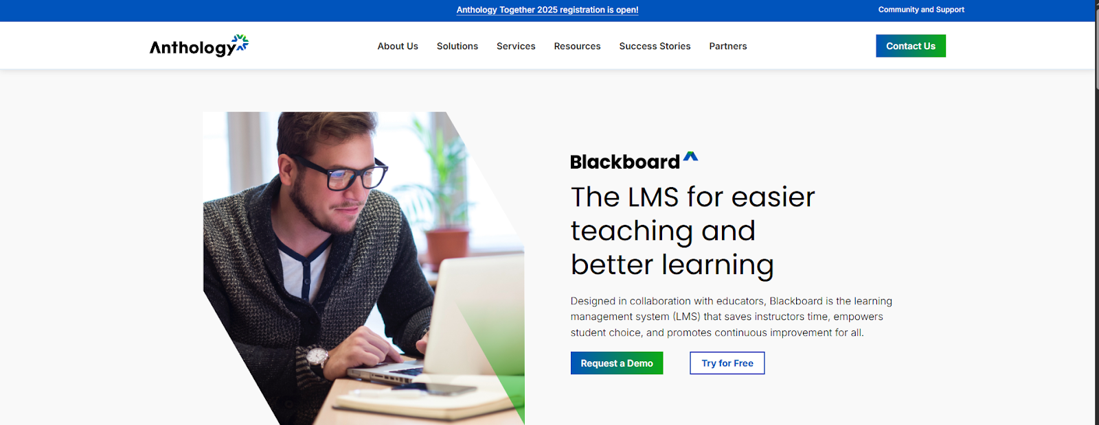 Blackboard Learn LMS for easier teaching and better learning