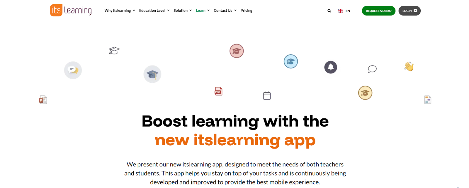 Boost learning with the new itslearning app