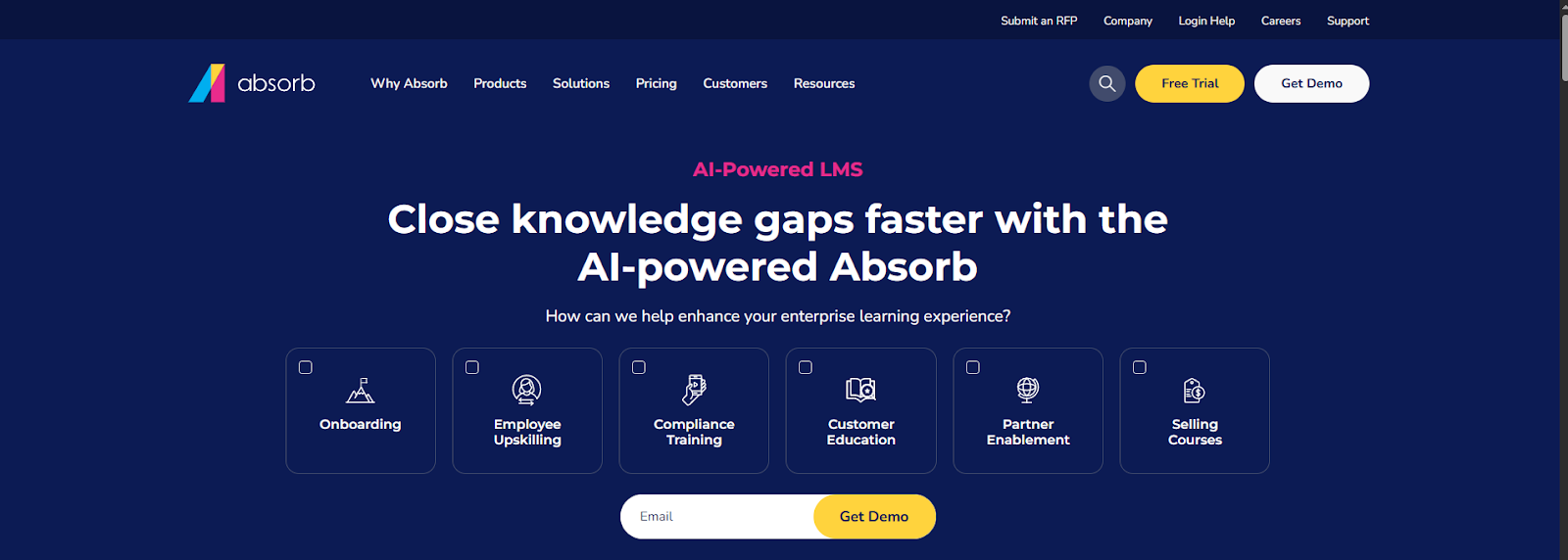 Close knowledge gaps faster with the AI-Powered absorb