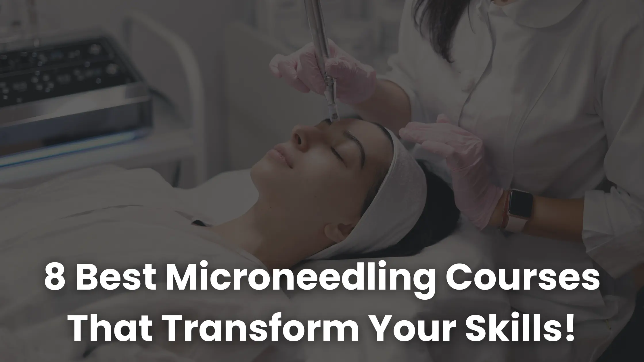 8 migliori corsi di microneedling che trasformano le tue abilità!
