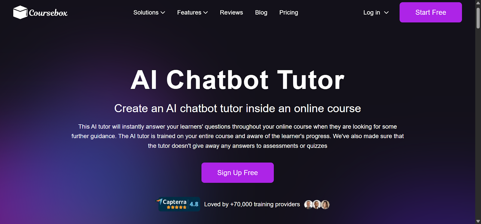 Coursebox’s AI Chatbot Tutor