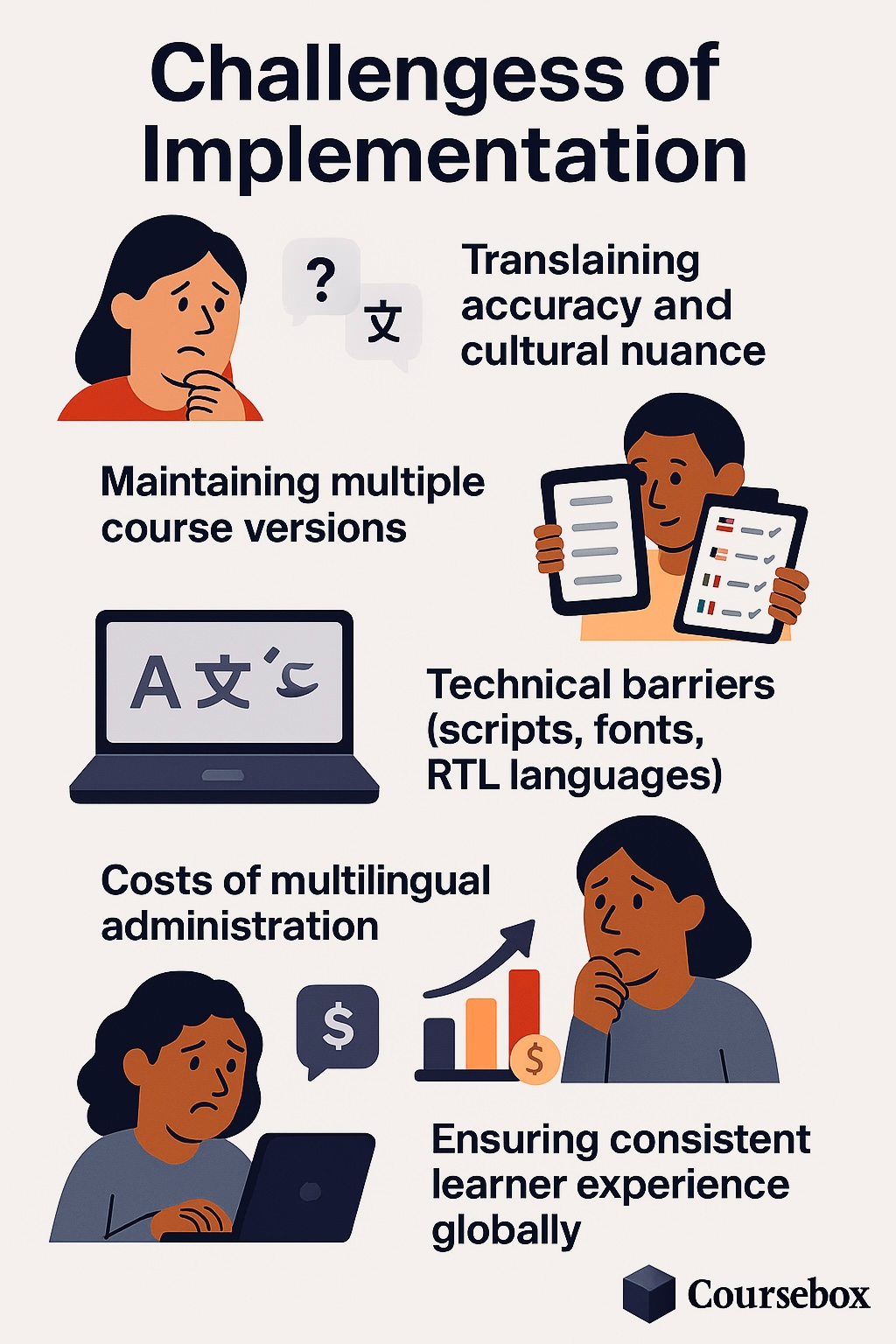 Challenges of Multilingual Implementation