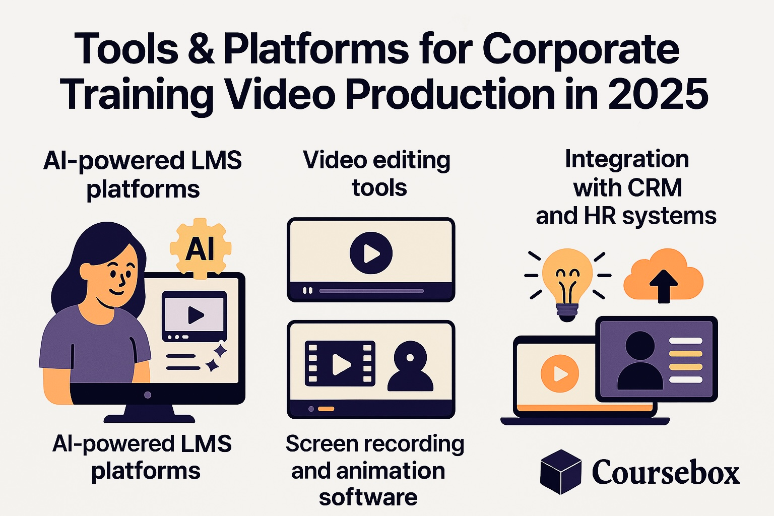 Tools and platforms for video training