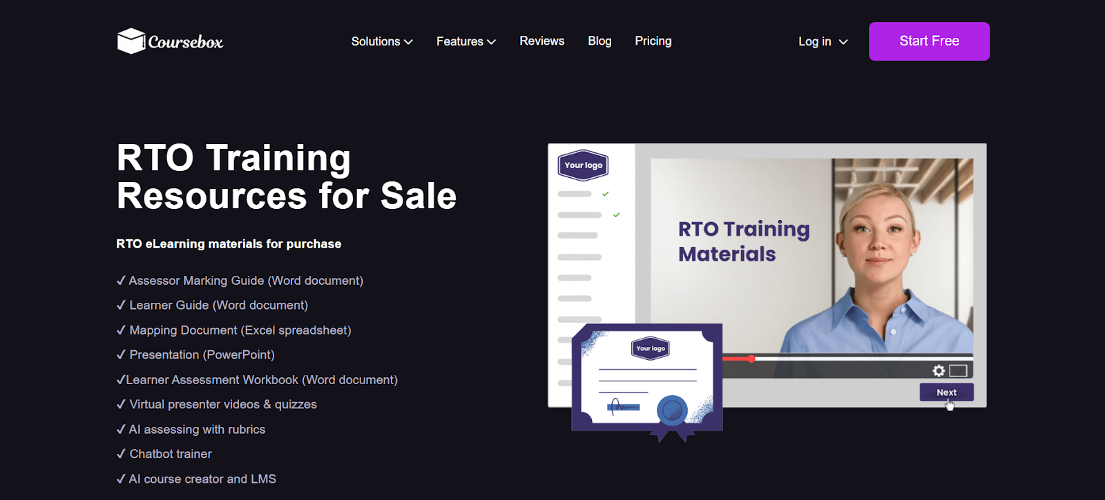 Simplify Your RTO Management with Coursebox AI