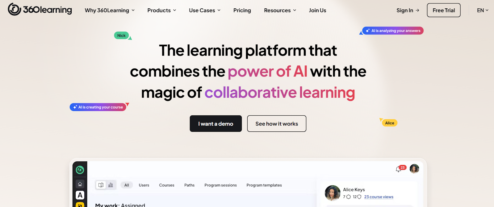 360Learning earns recognition as a collaborative learning platform that helps organizations develop talent