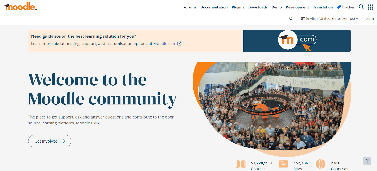 Welcome to the moodle community