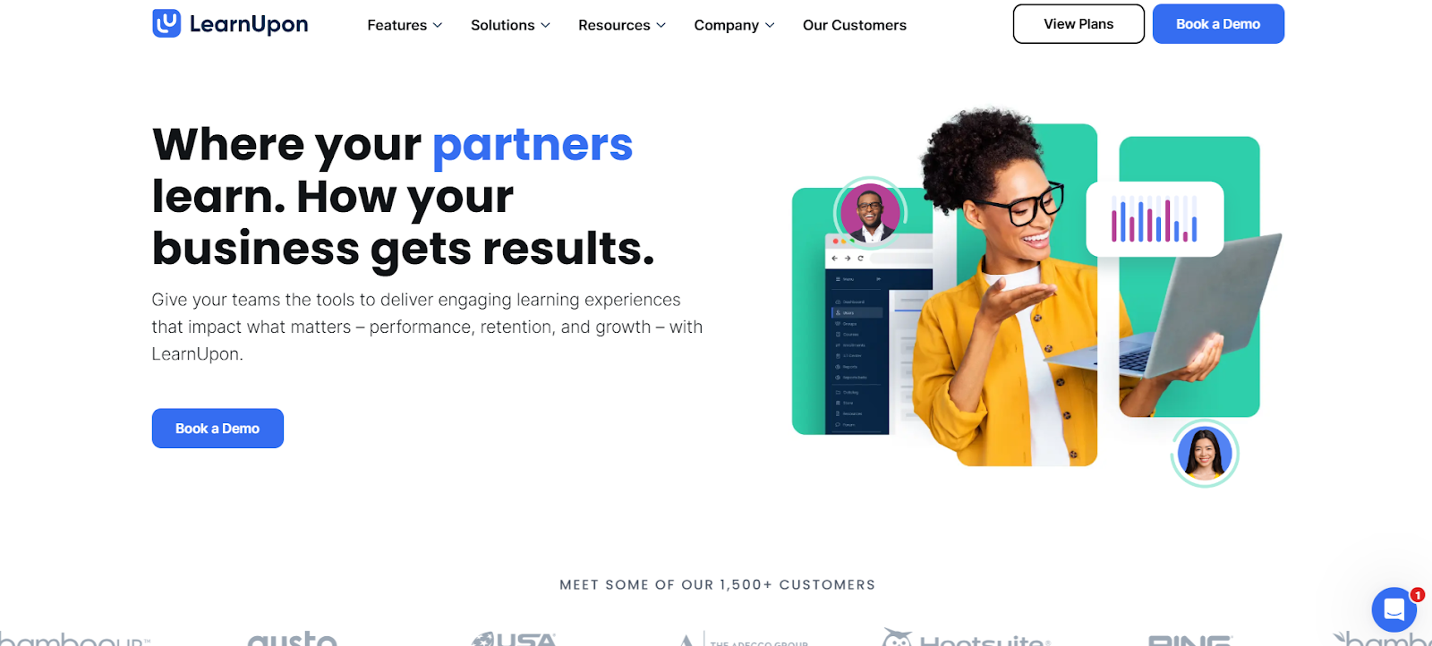 Learnupon how business gets results