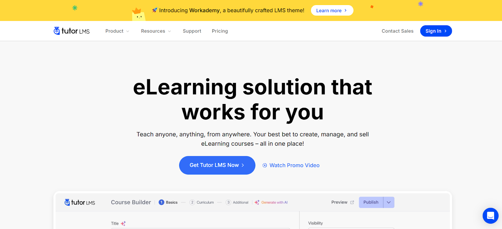 Tutor LMS is a powerful WordPress plugin that combines affordability with robust features