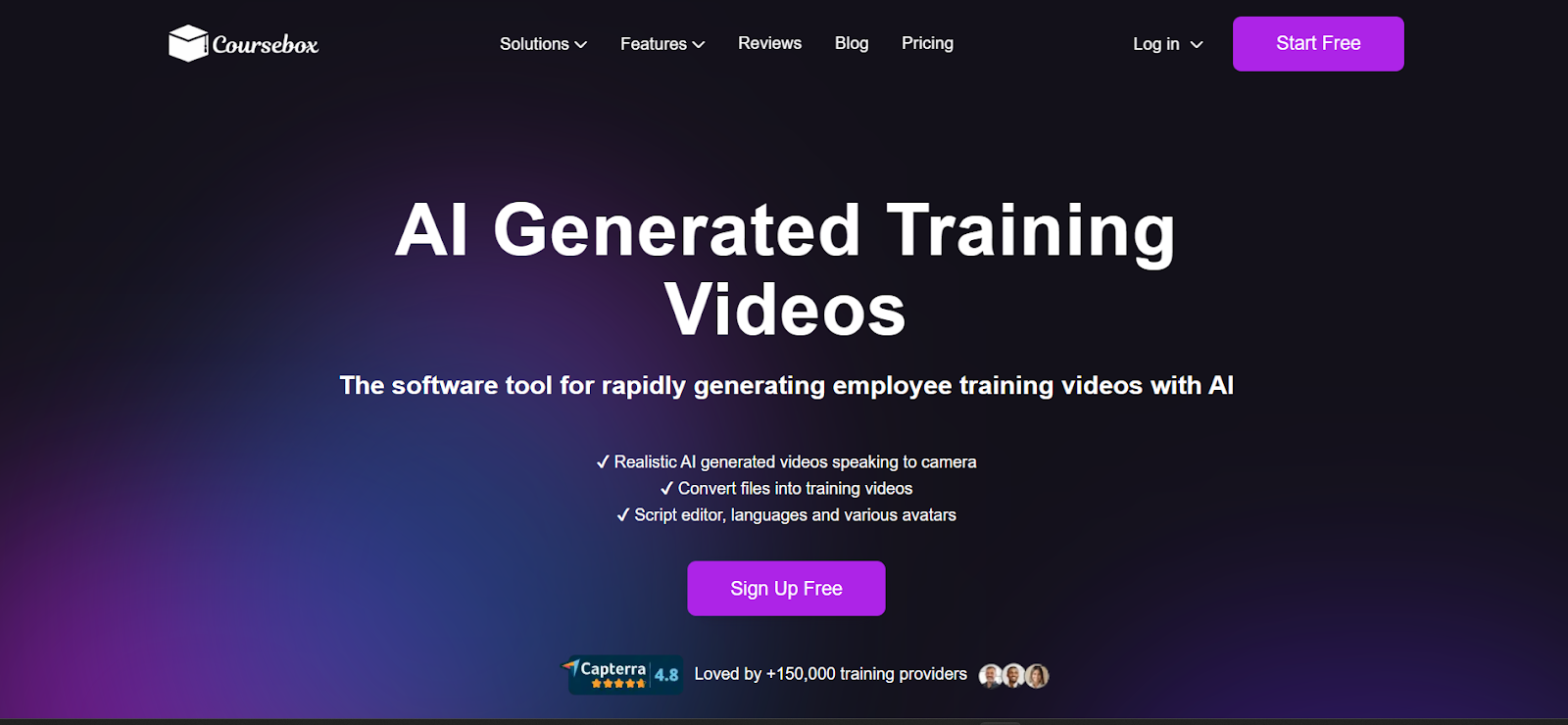 AI generated training videos