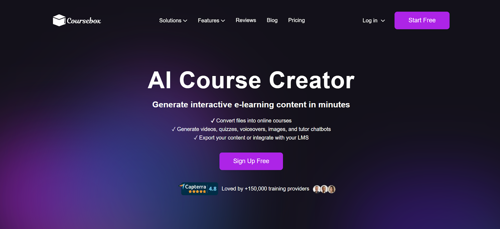 Coursebox AI course creator