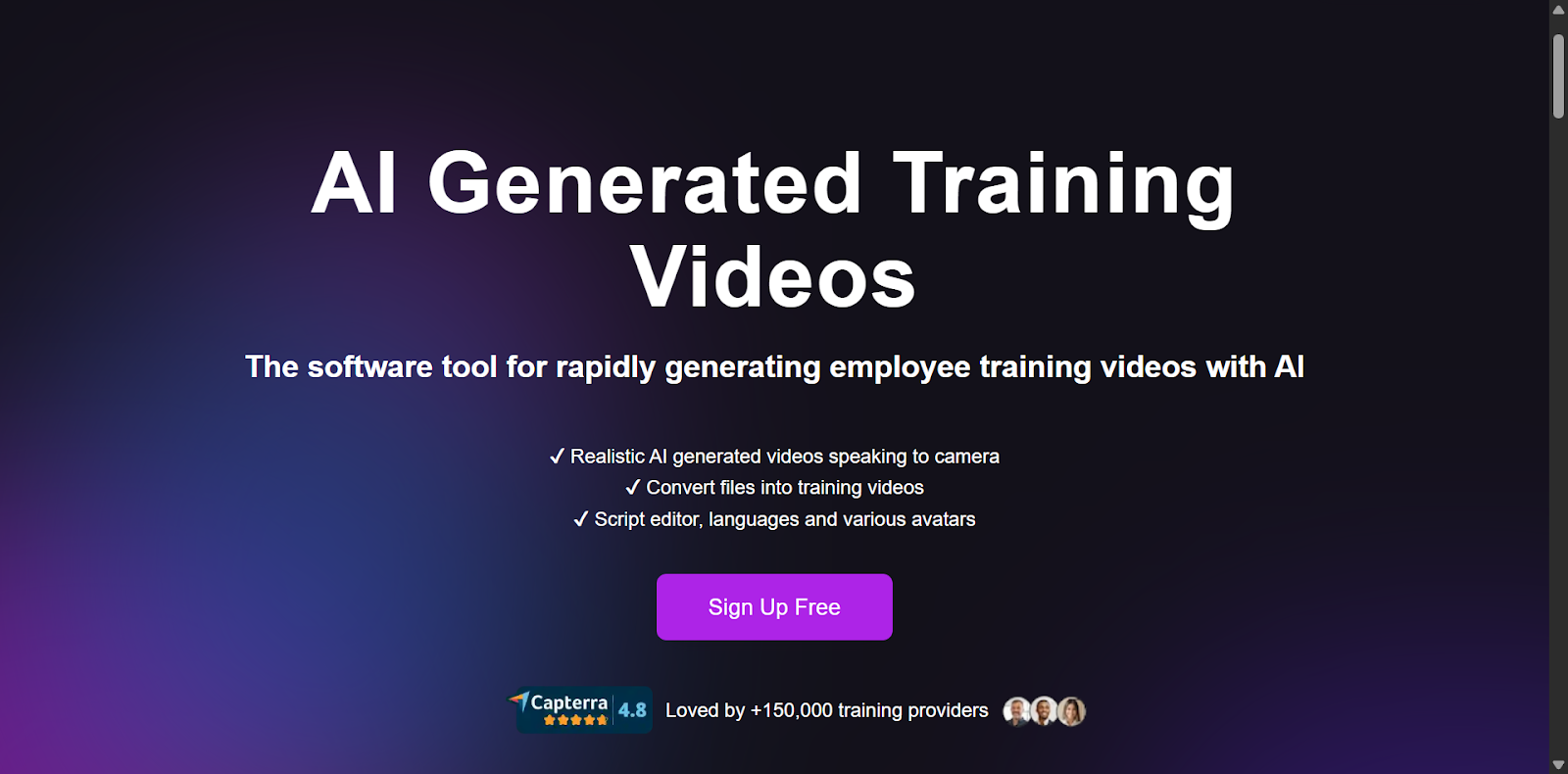 Coursebox AI generated training videos