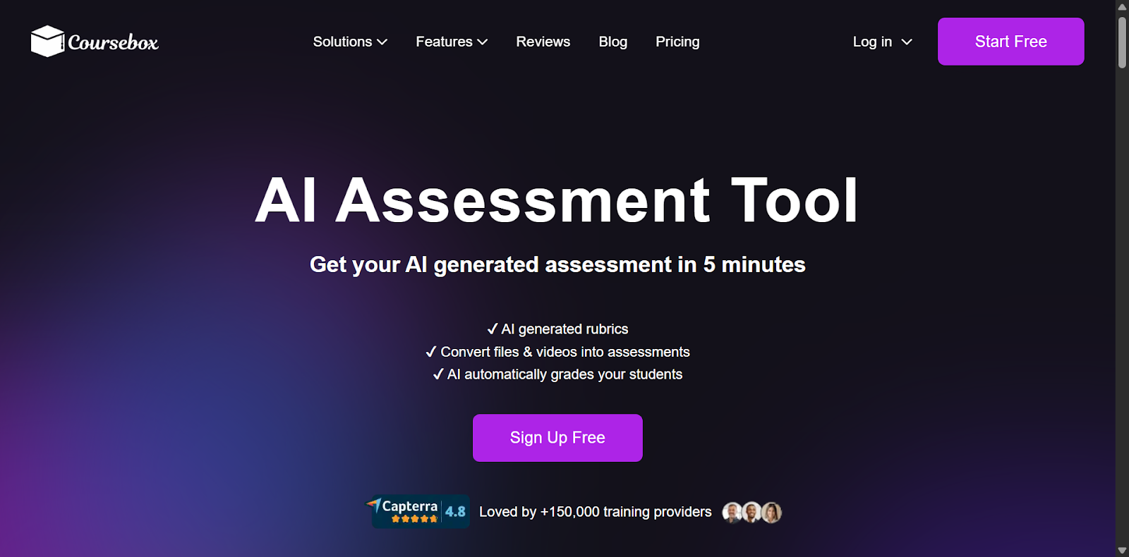 Coursebox AI Assessment Tool