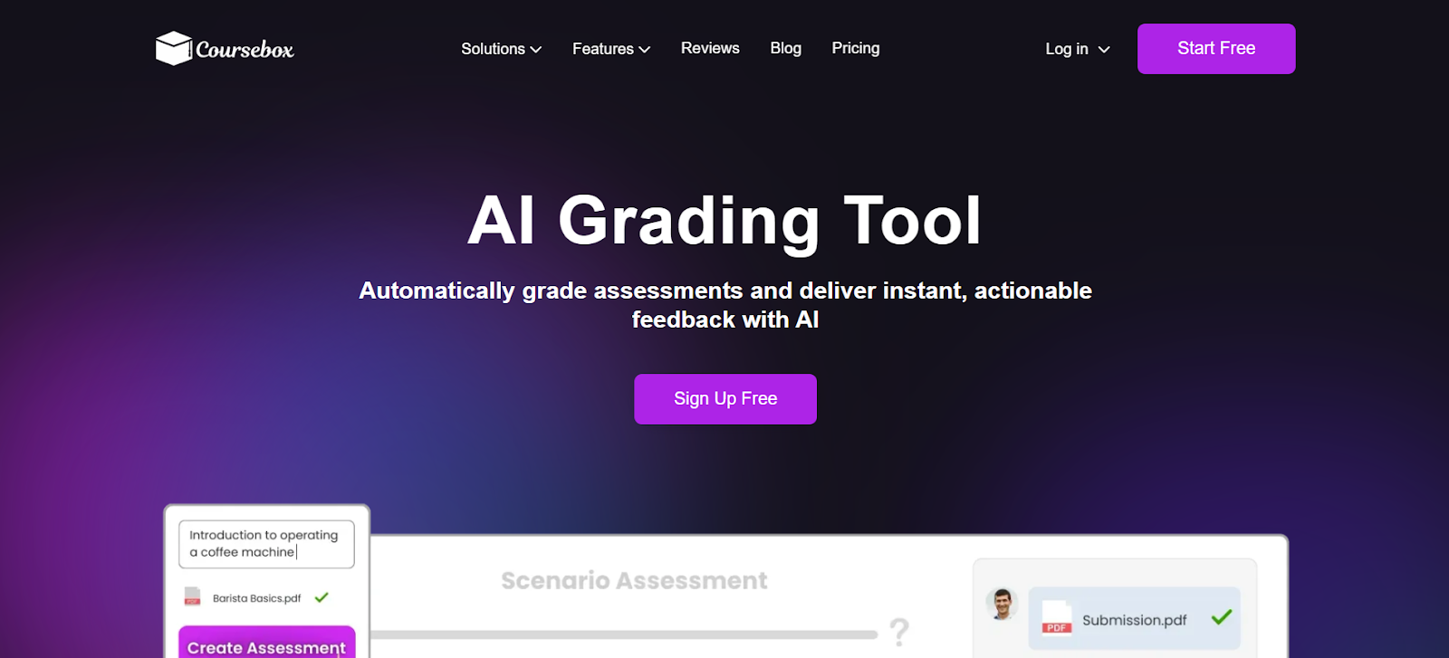 AI grading tool