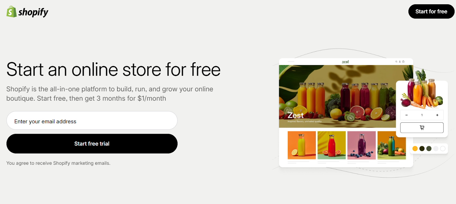 Create Your Shopify Account