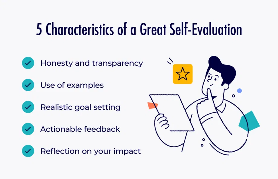 5 characteristics of a great self-evaluation