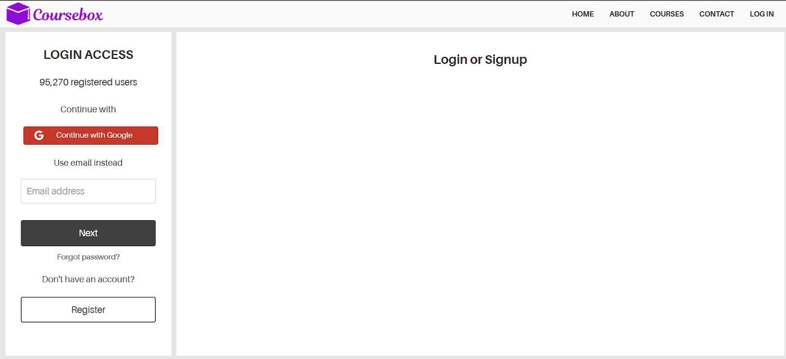 Simplify Sign-Up