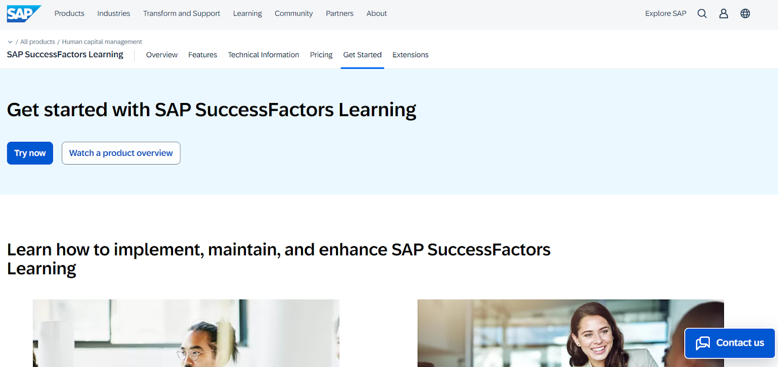 SAP SuccessFactors Learning