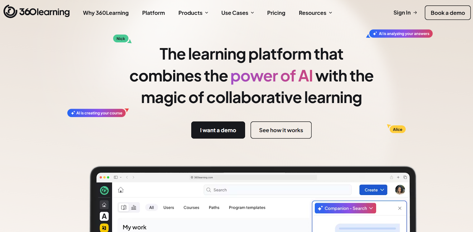 360Learning: Collaborative Learning Led by Internal Experts