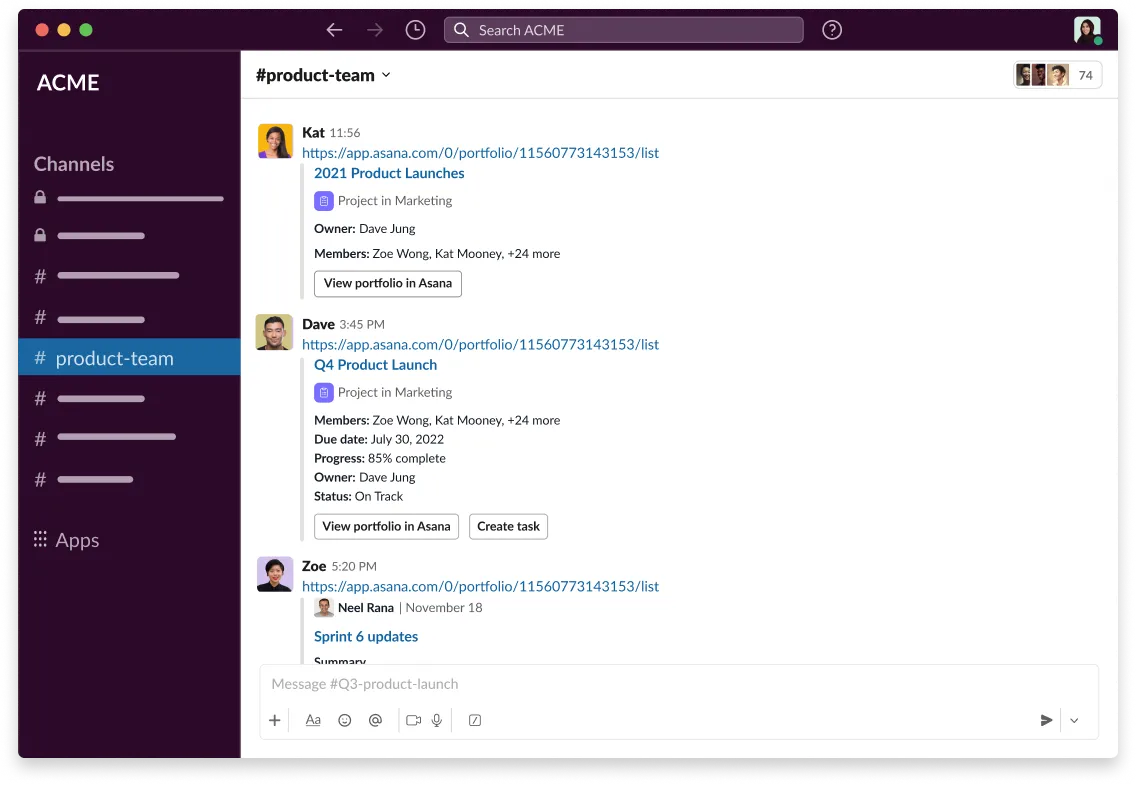 Collaboration Tool Integrations