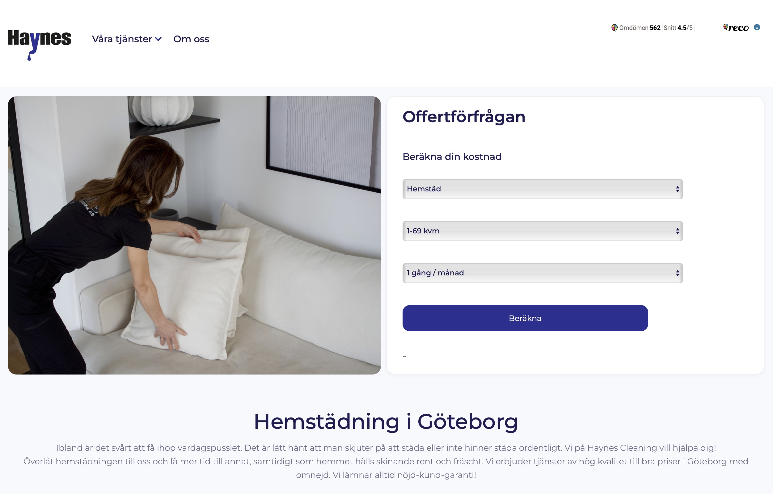 haynesab website preview