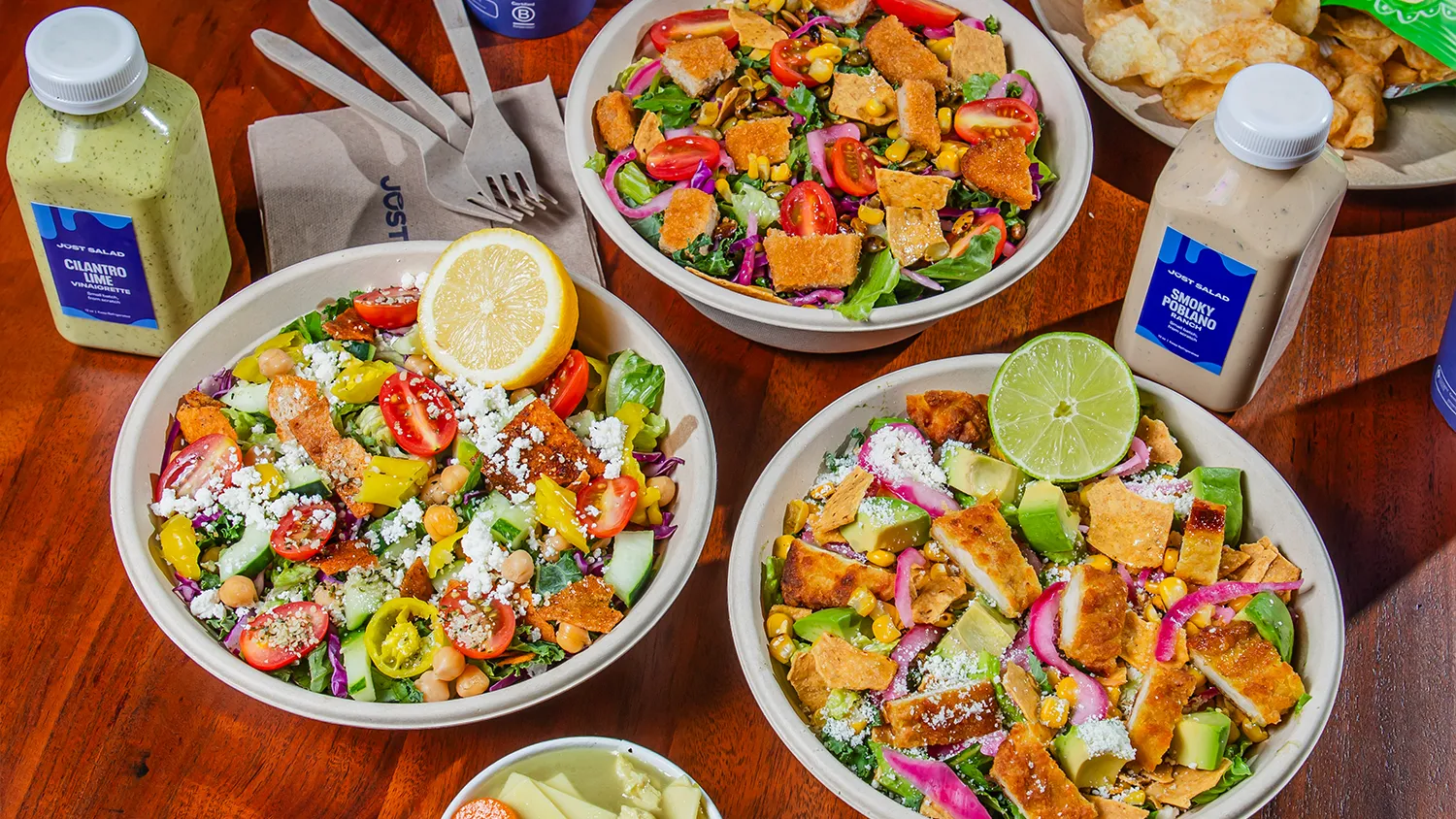 two salads