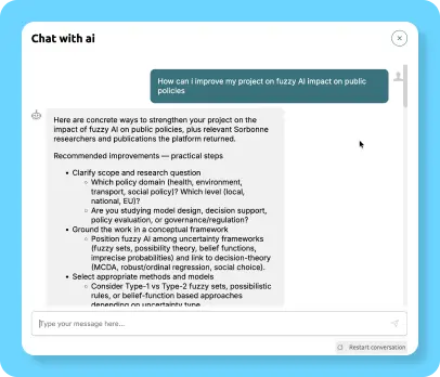 Support learning through reflective AI assistants