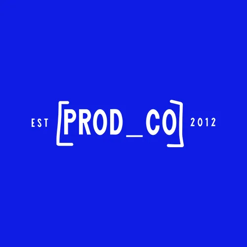 Prod Co Accountants white wordmark in a cobalt-blue square