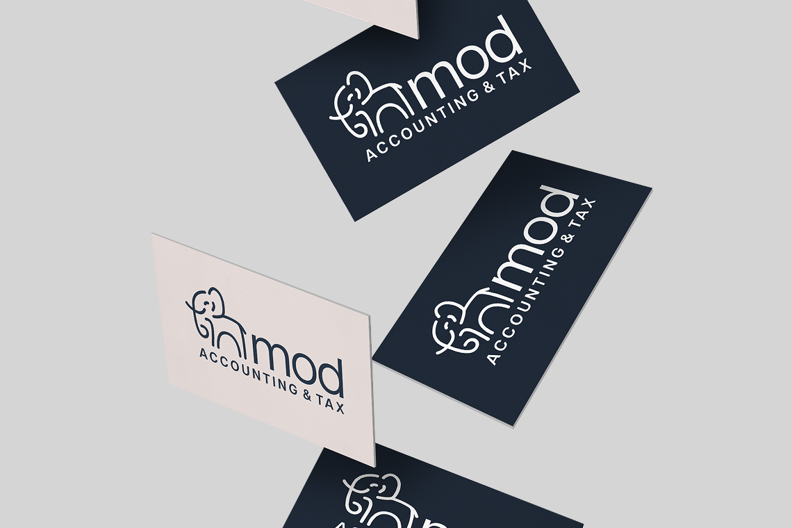 mod business cards