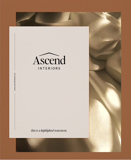 A folder design for Ascend Builders