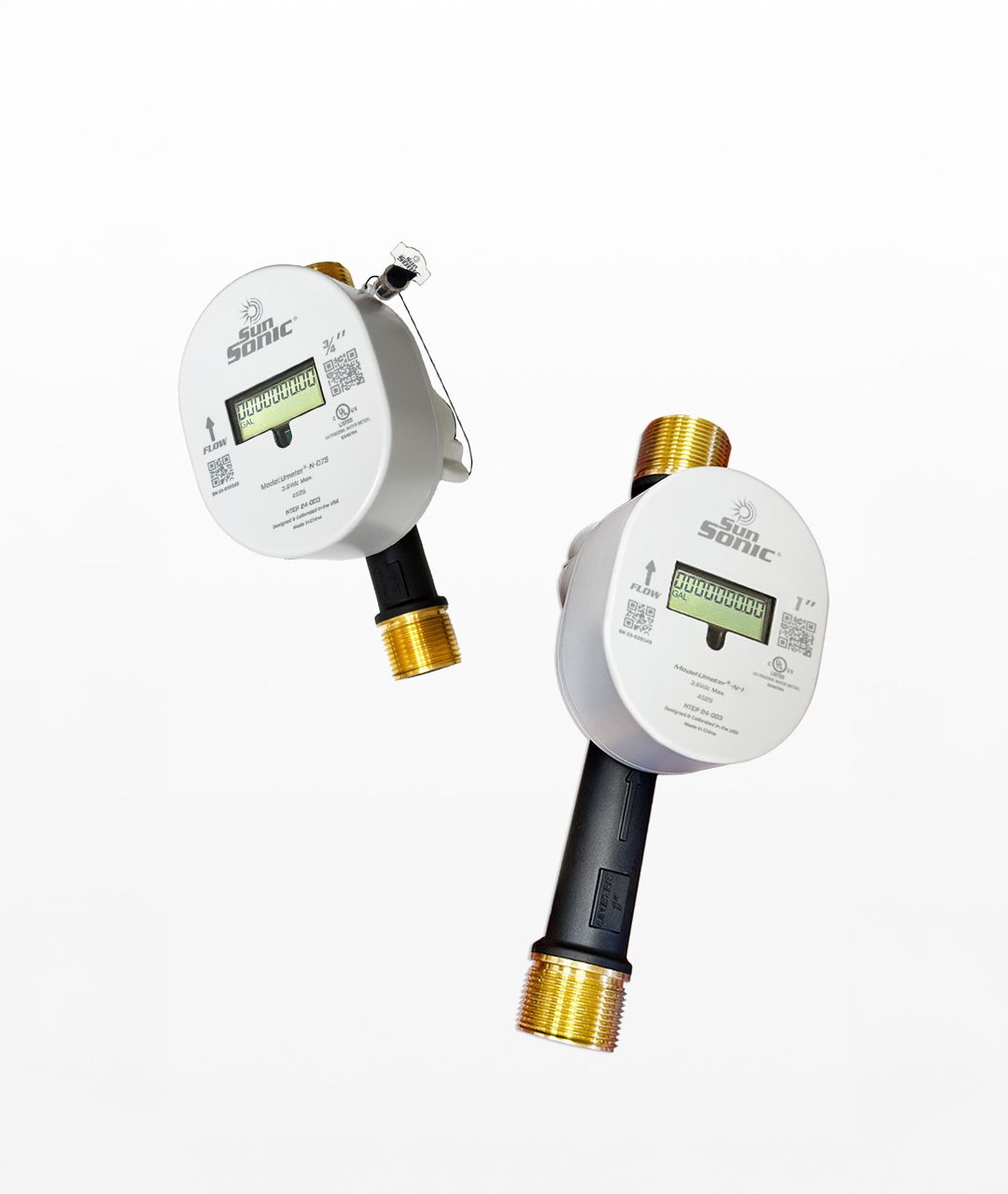 The Umeter N-Line 3/4" and 1" on a clean, white background.