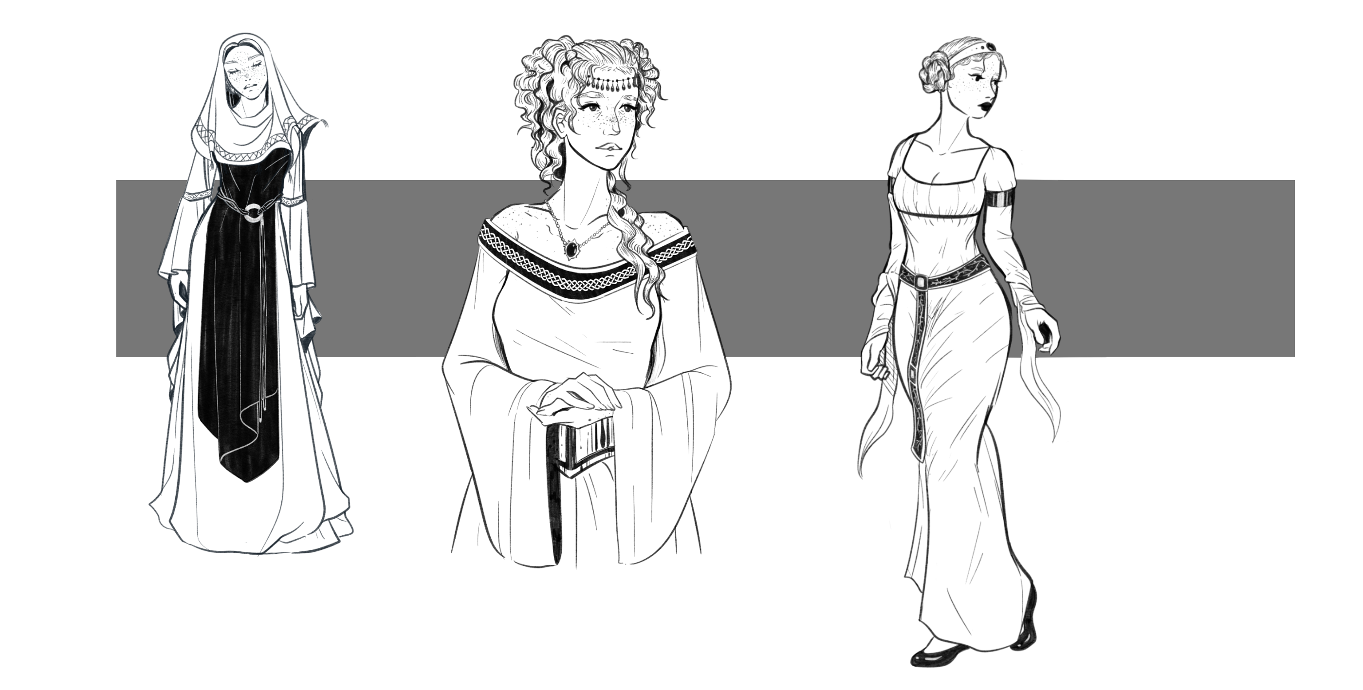 A concept page of women