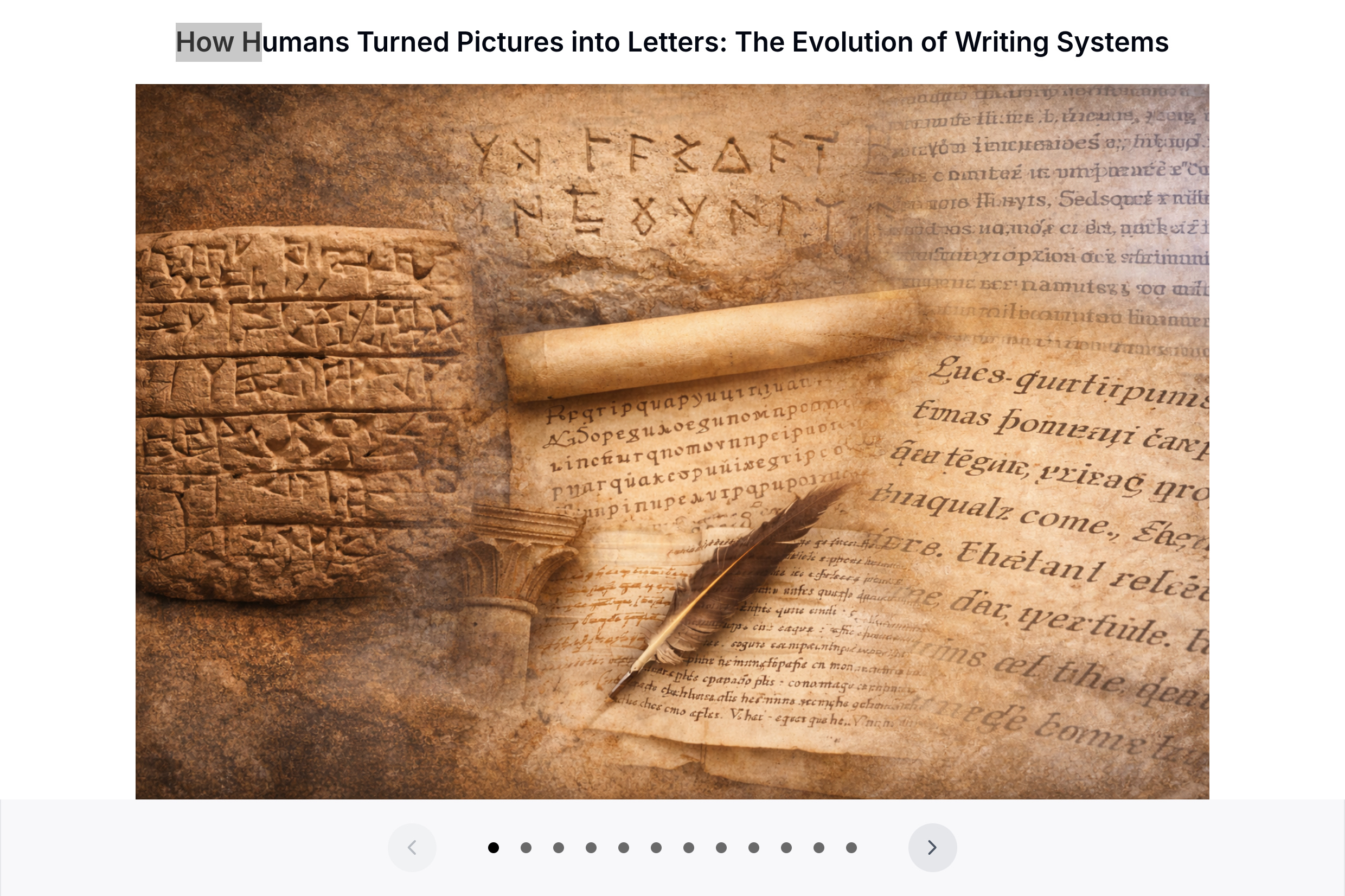 Writing System Types
