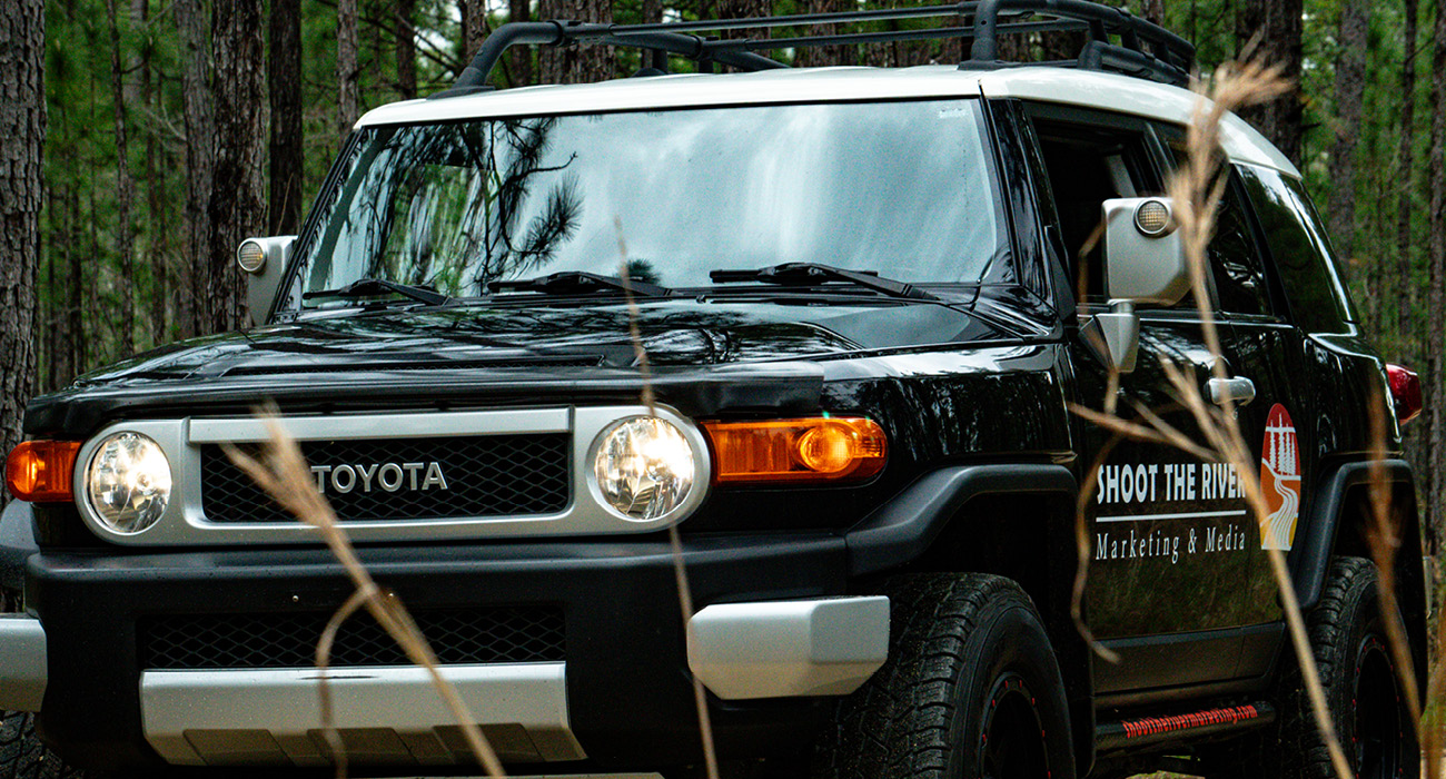 FJ Cruiser photo taken on trails in New Hampshire
