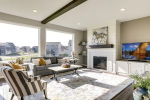 Shiplap Fireplace Michael Lee Homes