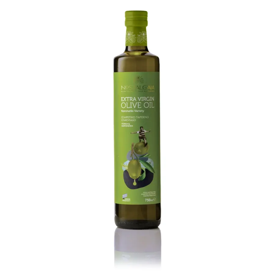 Nostalgaia Olivenöl Extra Nativ 750 ml – Originalproduktfoto