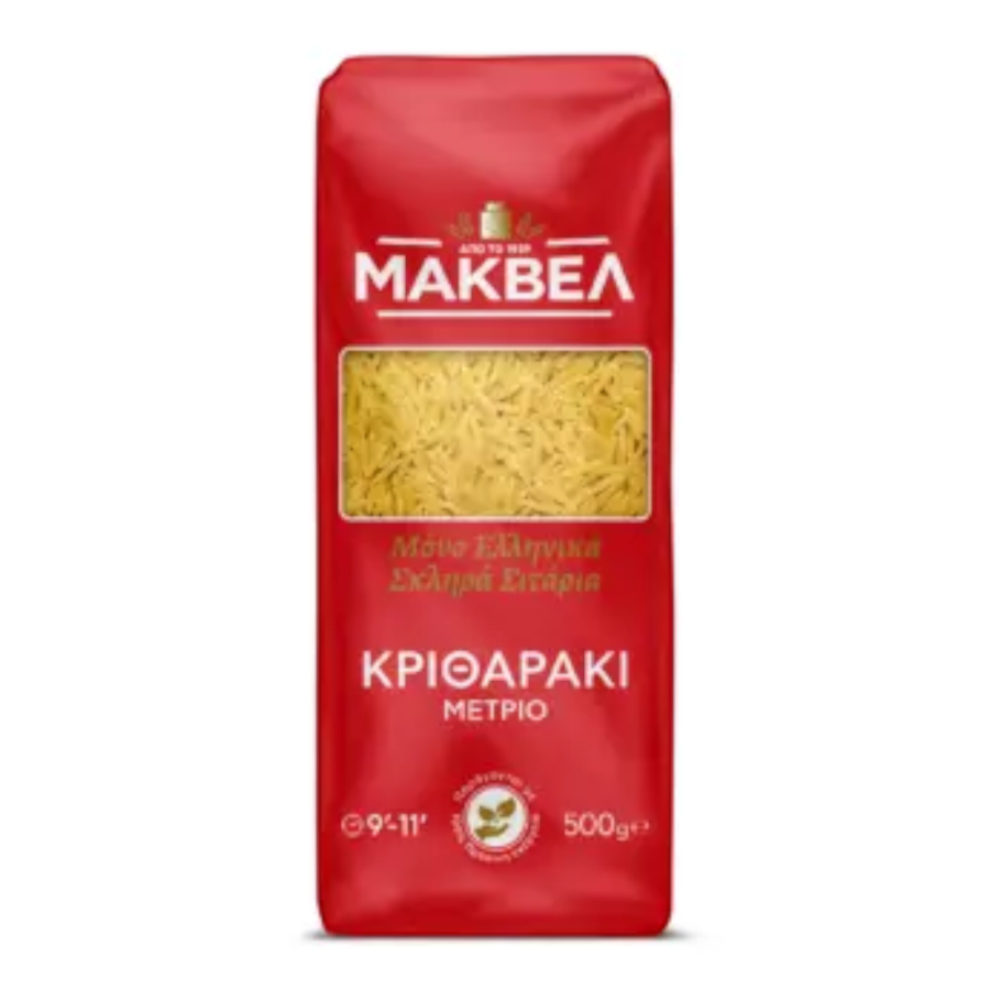 Makvel Kritharaki Medium 500 g – Originalproduktfoto