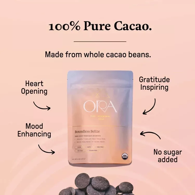 Ceremonial-grade cacao sourced ethically and regeneratively. A heart-opening elixir for community, clarity, and sacred ritual.