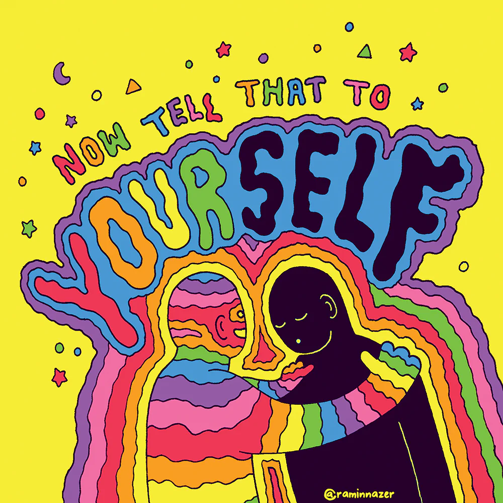 Cosmic artist channeling universal truths into colorful, mind-expanding illustrations. Creativity as spiritual practice.