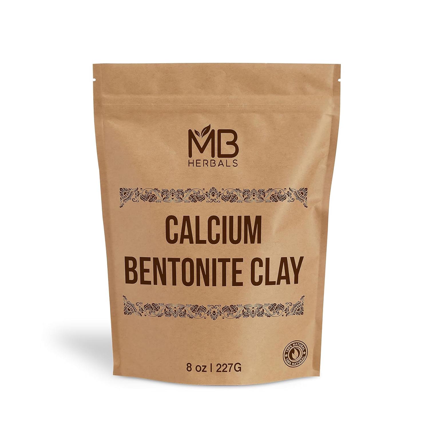 Calcium Bentonite Clay detoxifies skin and pores with deep mineral power. Ideal for masks, baths, and holistic beauty rituals.