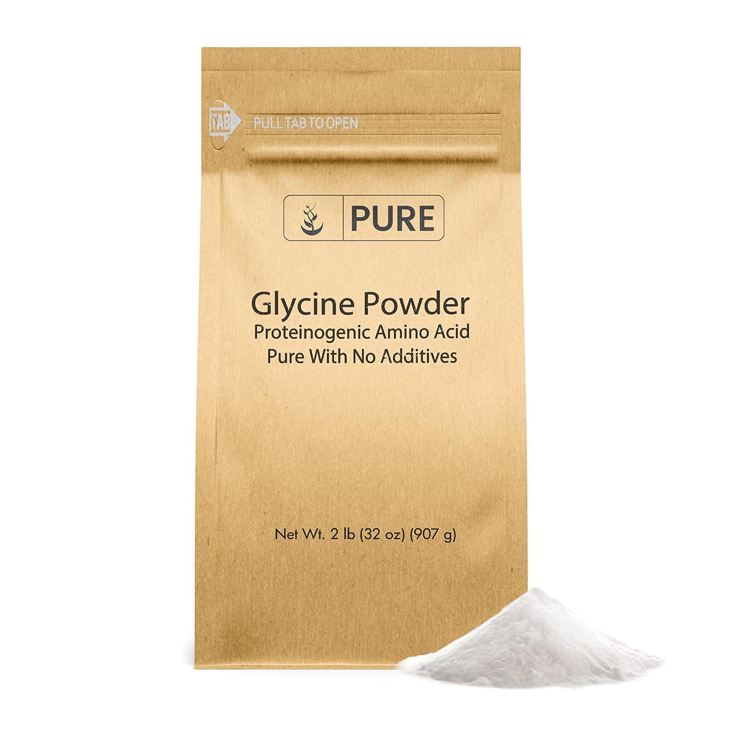 Amino acid for deep sleep, collagen support, and nervous system balance. Pure powder, unflavored, and easy to mix.