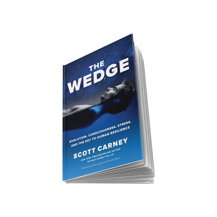 Scott Carney explores how controlled discomfort builds resilience, clarity, and nervous system mastery through the “wedge.”