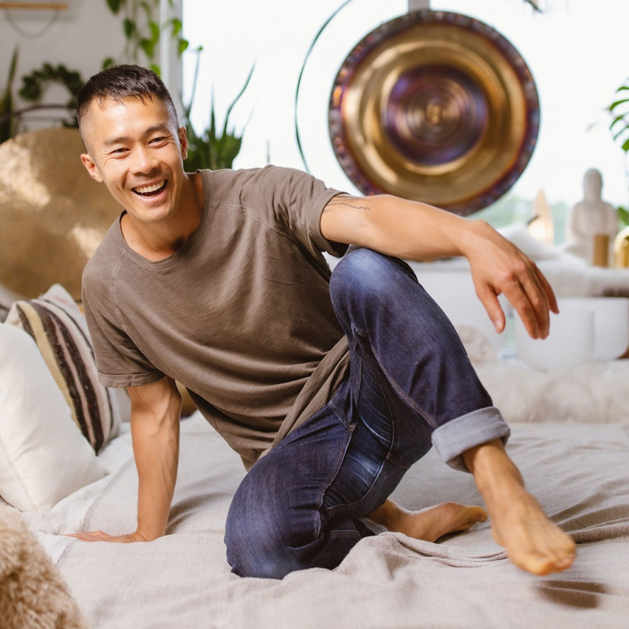 Transformational guide blending bodywork, breathwork, and psychedelic ceremony for deep healing and integration.