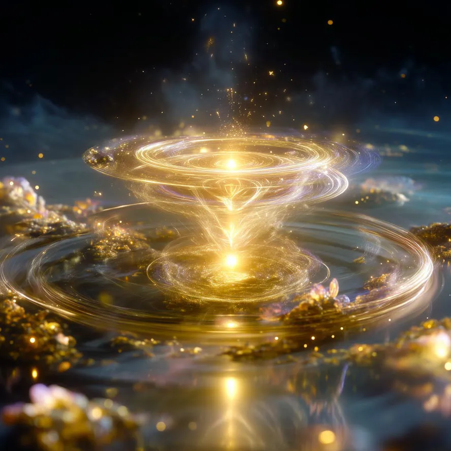 The flow of giving and receiving in all forms. Trust the infinite cycle of energy, abundance, and expansion.