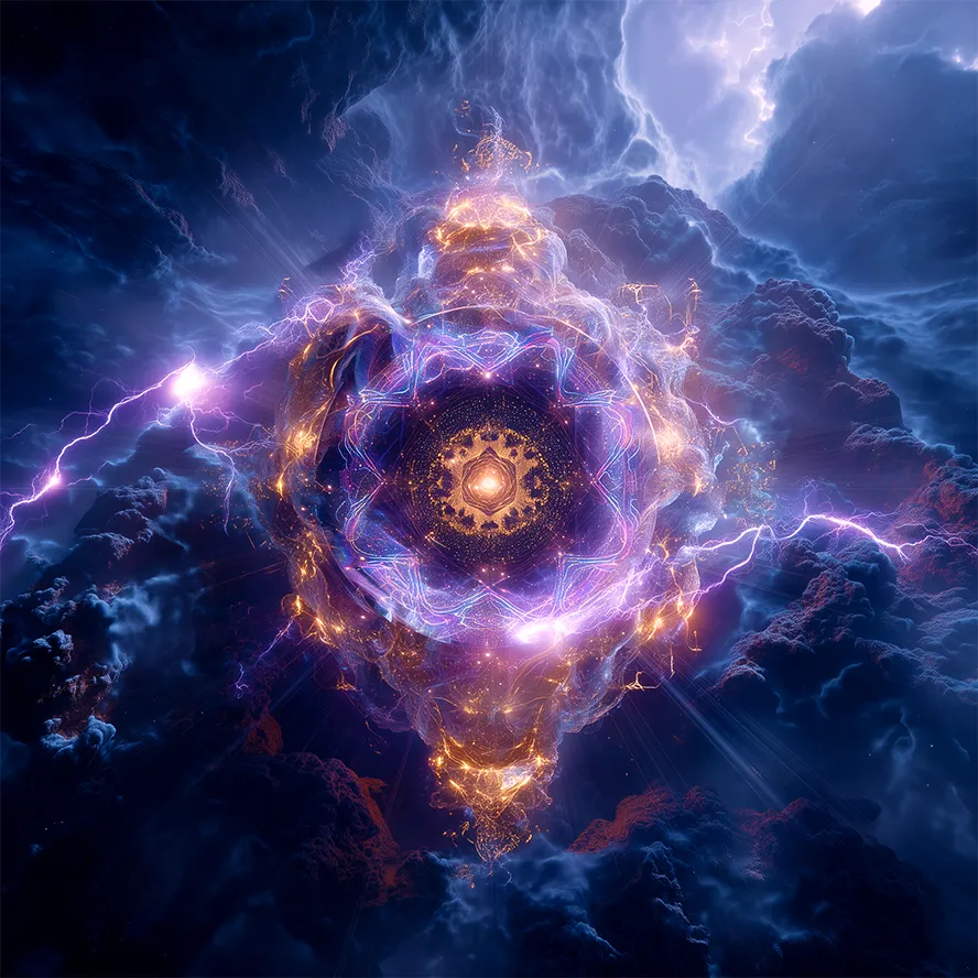 Now, you stand in the center of your becoming. Reclaim sovereign presence, where the storm no longer owns you, but moves through you. This is not bypass. It is embodiment.