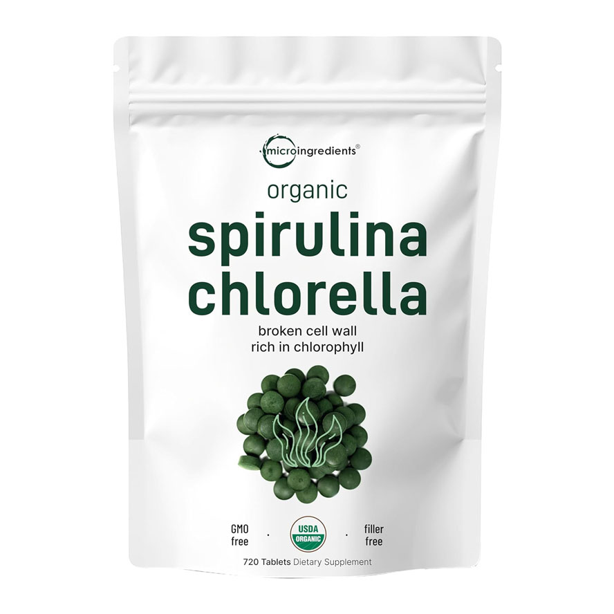 Purify your body and boost your energy with Organic Spirulina and Chlorella Tablets. Learn the chelation protocol to neutralize toxins, and enrich your blood.