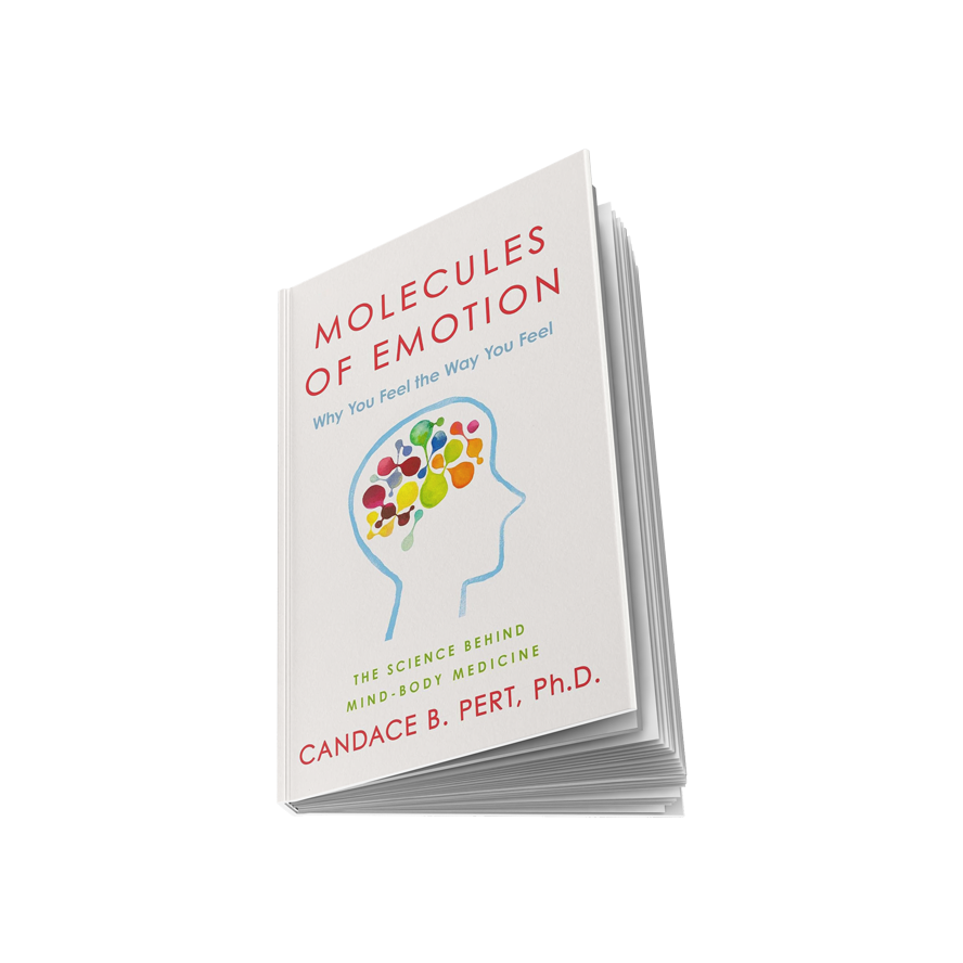 Learn the science of mind-body medicine with Molecules of Emotion by Candace Pert. Learn to manage your neuropeptides and cellular receptors for healthy being.