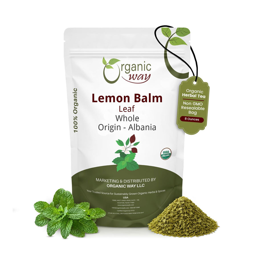 Calm your nervous system and enhance focus with Organic Way Lemon Balm Leaf tea. Learn the GABA-modulation protocol for deep tranquility and digestive health.