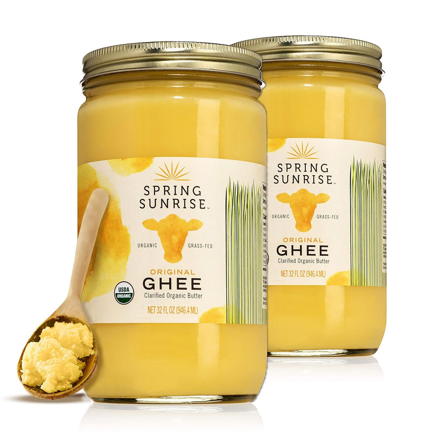 Fuel your brain and heal your gut with Spring Sunrise Grass-Fed Organic Ghee. Nourish your body for stable energy, metabolic health, and high-heat cooking.
