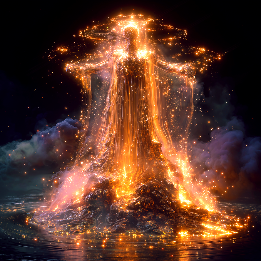 Reclaim your divine frequency with Golden Silhouette Clearing. Use visualization and coherence breathing to transmute dense energy and purify your chakras for rest.